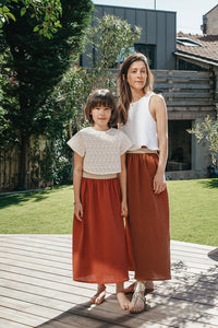 Venezzia, la jupe longue