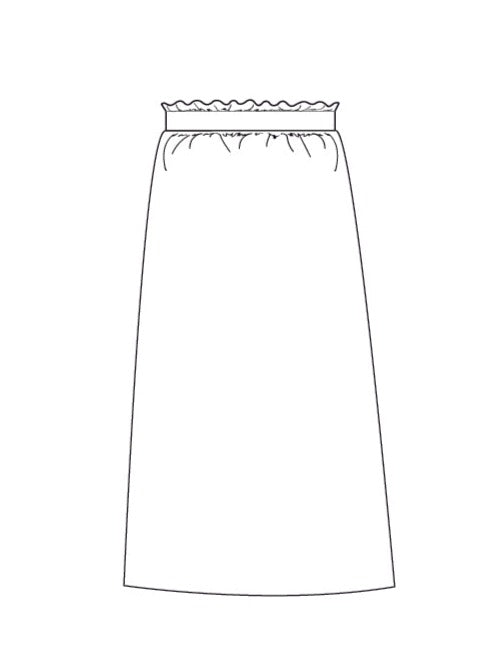 Venezzia, la jupe longue