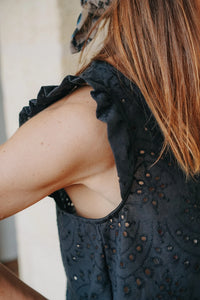 Auguste Broderie Black