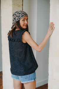 Auguste Broderie Black