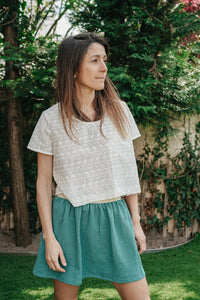 Juliette, la jupe courte