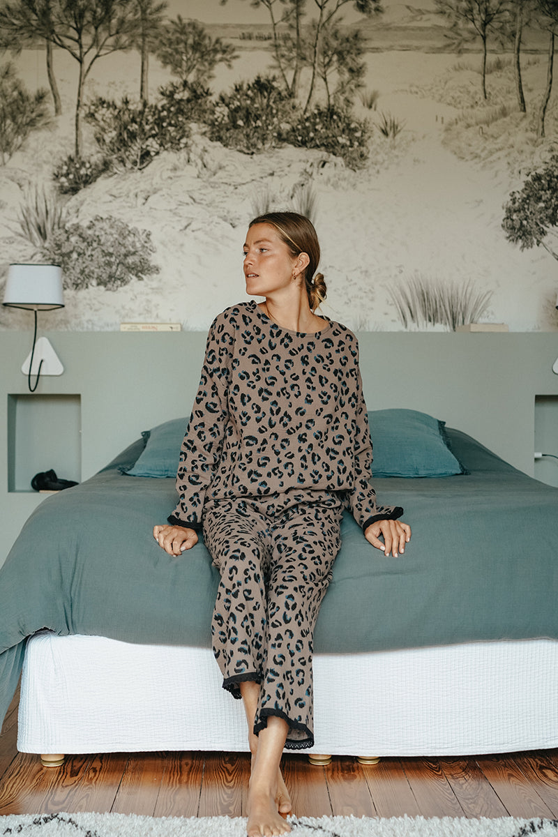 Pyjama Julio Léopard