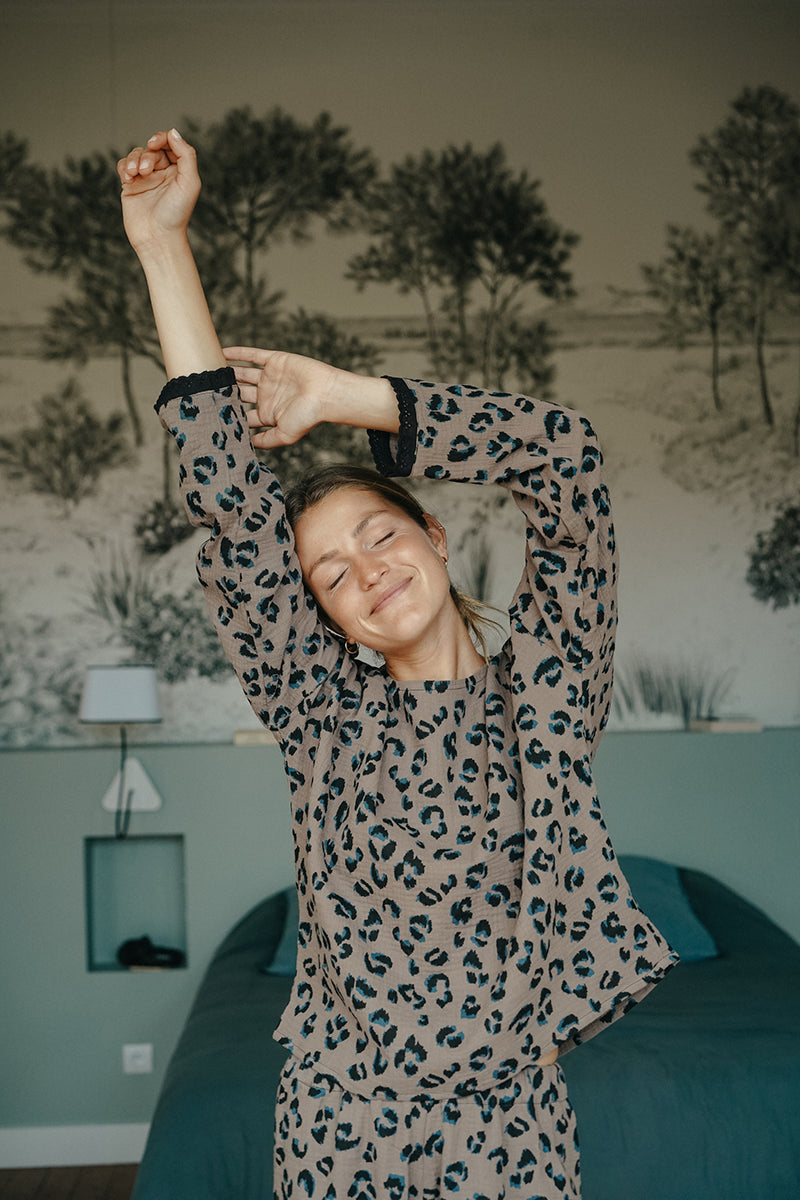Pyjama Julio Léopard