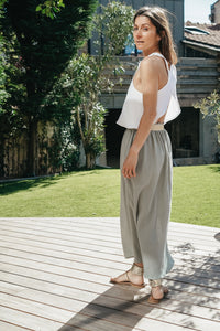 Glam, la jupe longue fendue