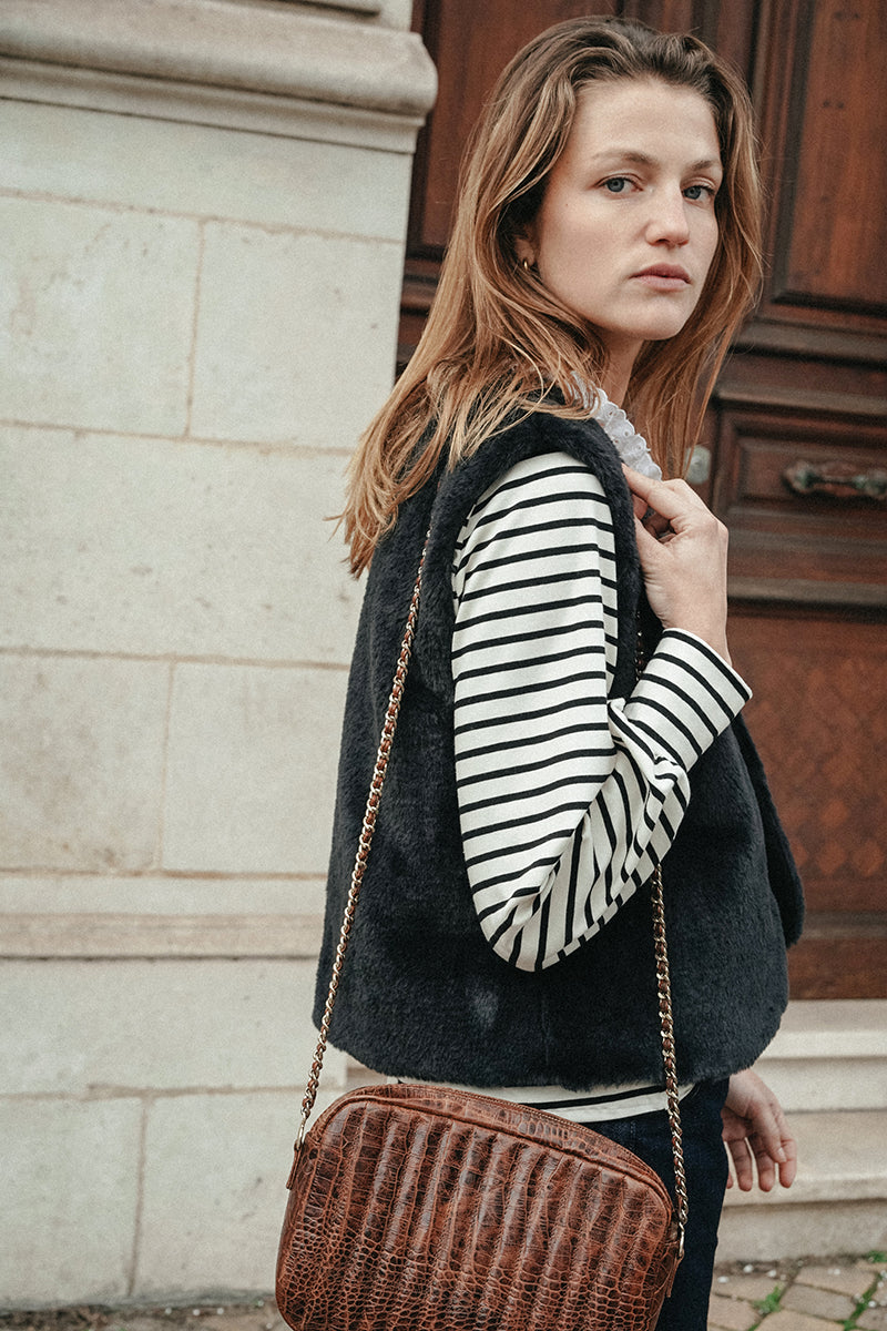 Gilet René Black