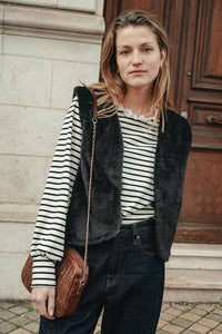 Gilet René Black