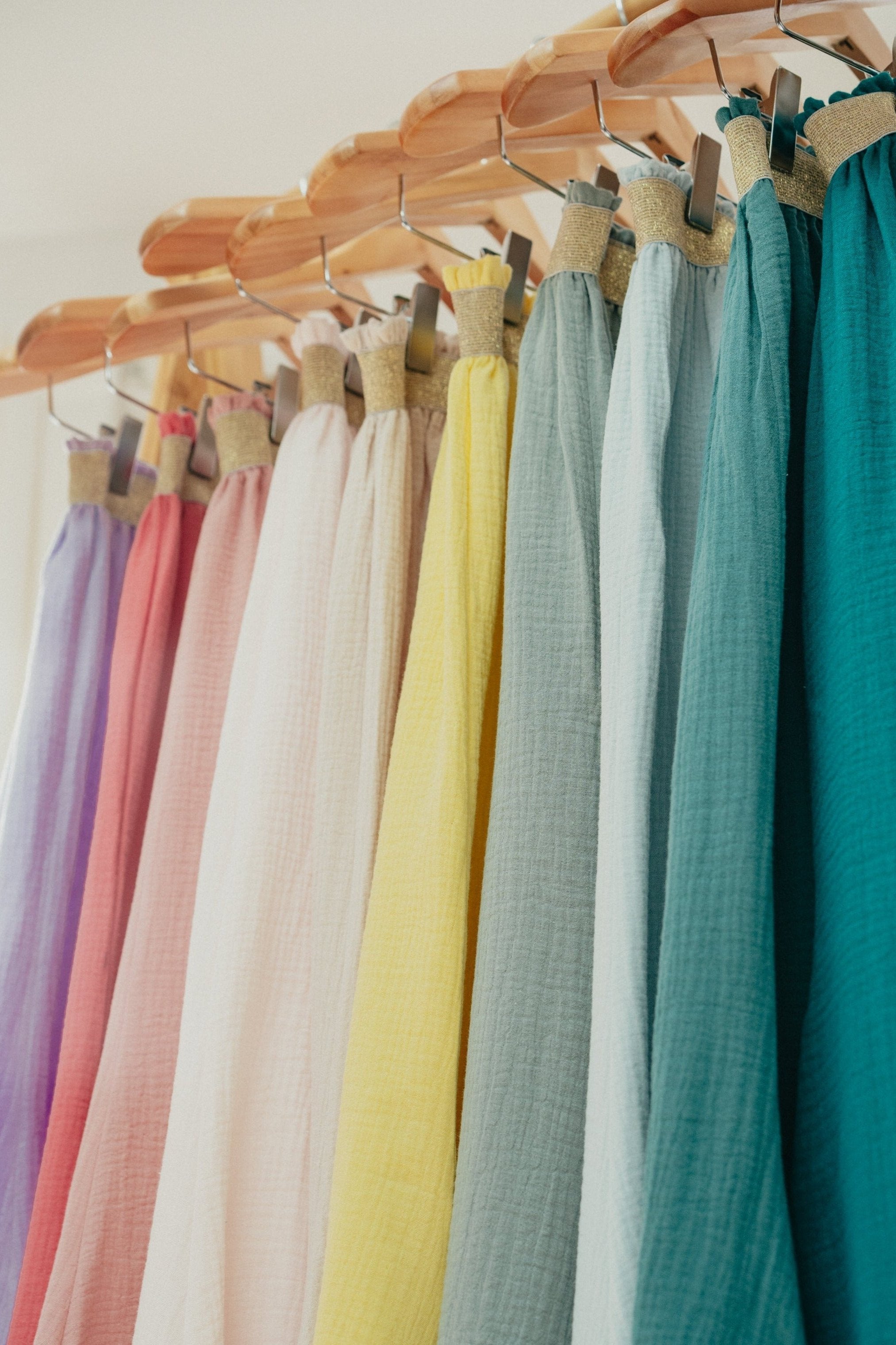 Jupes double gaze en stock