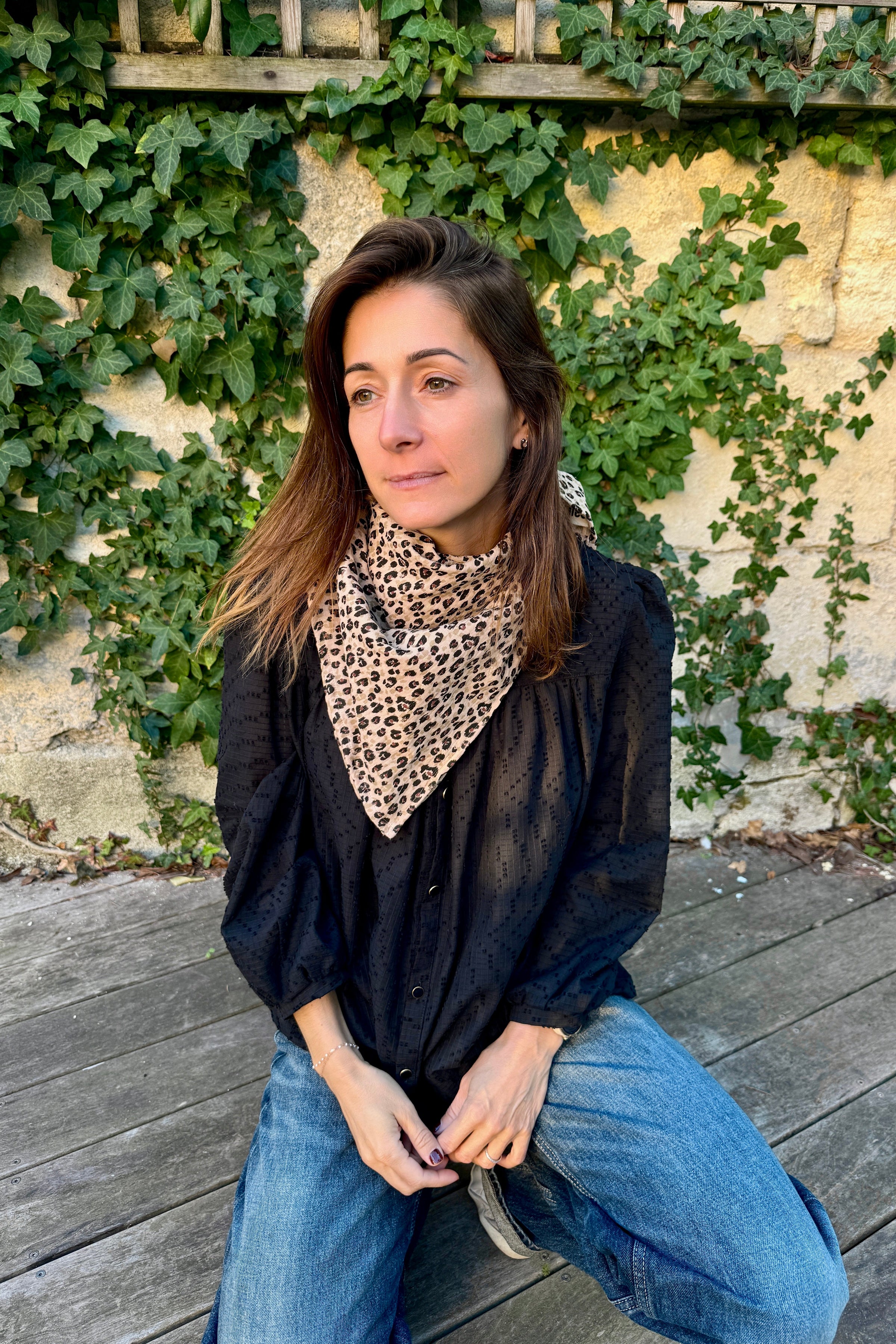 Foulard Fauve