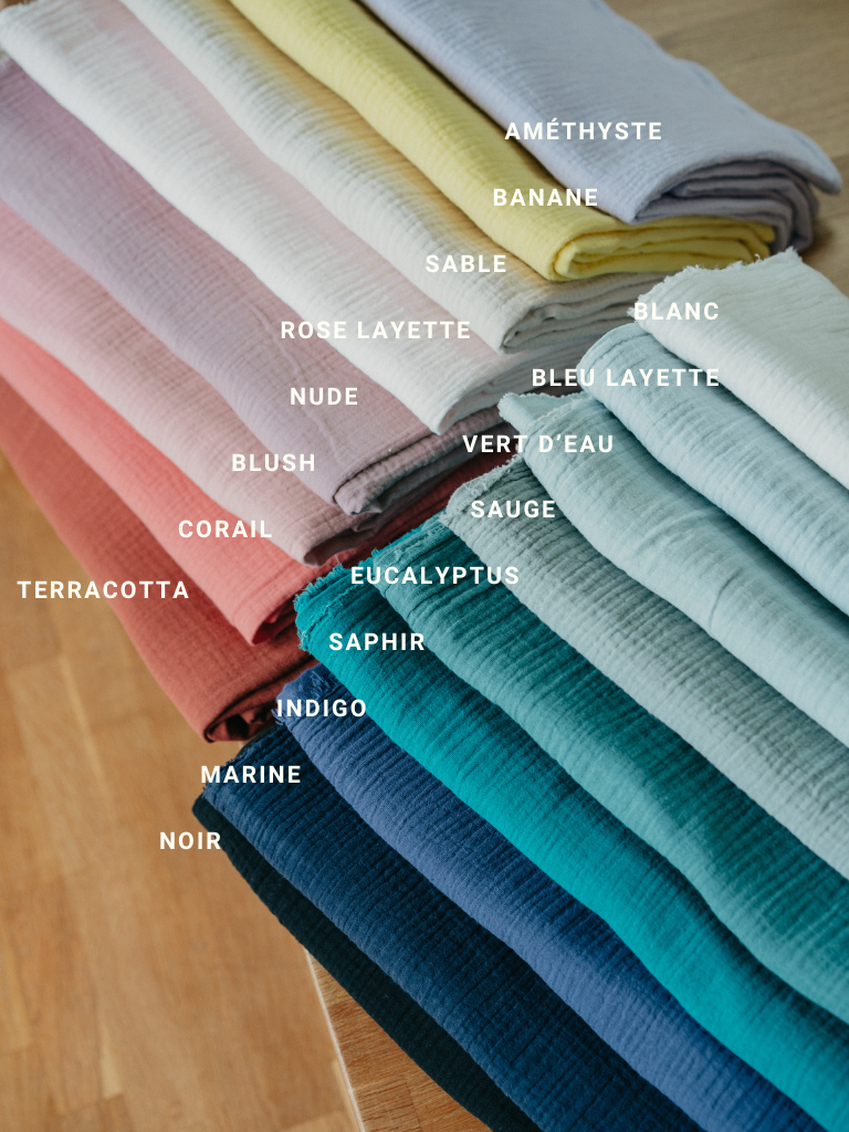 Jupes double gaze en stock